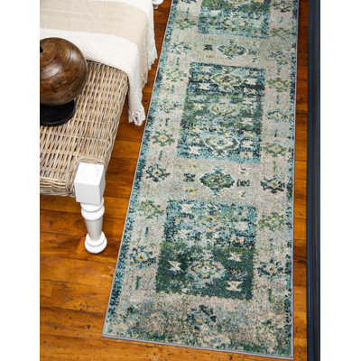 Ector Washable Geometric Indoor Rug