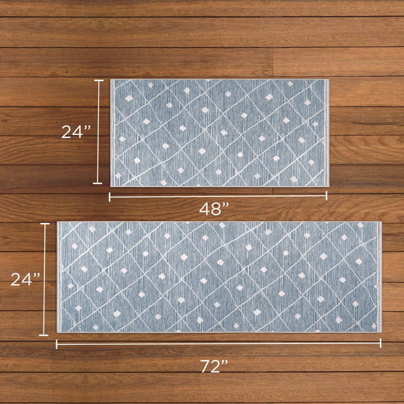 Seta Imagine Printed Chenille Rug 2 Piece