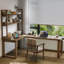62.99"+47.24" Light-walnut L-Shaped Solid Wood desk-109542605-109542602