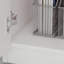 L-Shaped Solid + Manufactured Wood Reception Desk
