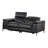 Chelita 72" Vegan Leather Reclining Loveseat-1313966934-1290893532