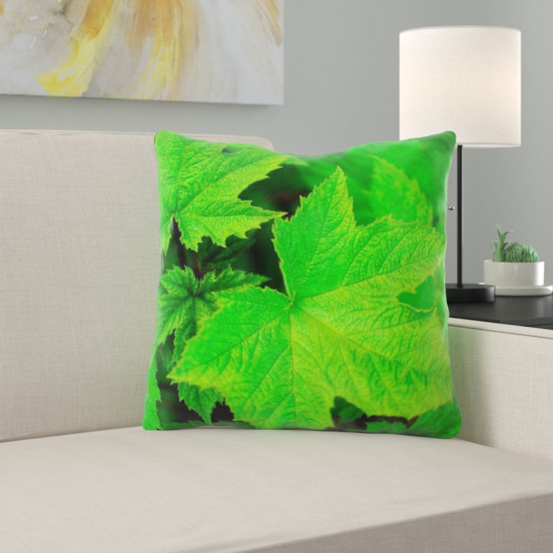 Microsuede Throw Pillow