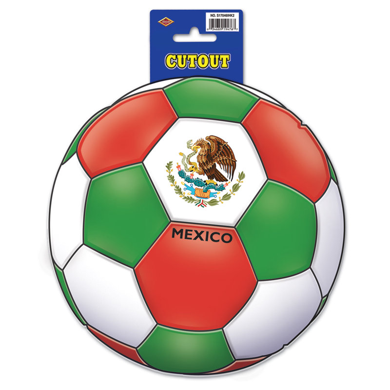 Accroche découpé de football, Mexique