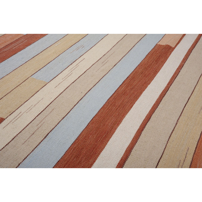 Striped Area Rug in Brown/Beige