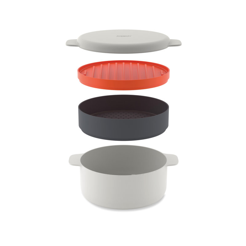 M-Cuisine Microwave 4-Piece Stackable Cooking Set