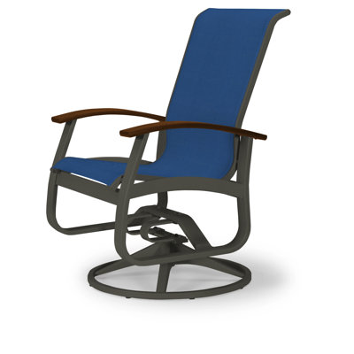 Chaise de patio pivotante Askar