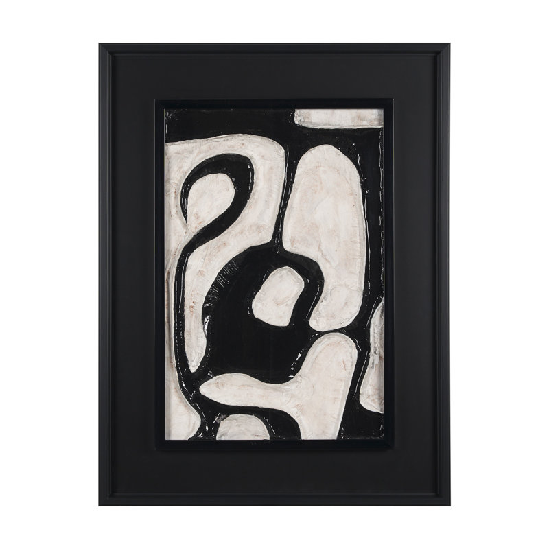 Spiraling par Studio M, reproduction d'art encadrée sous verre, Toiles d'encre