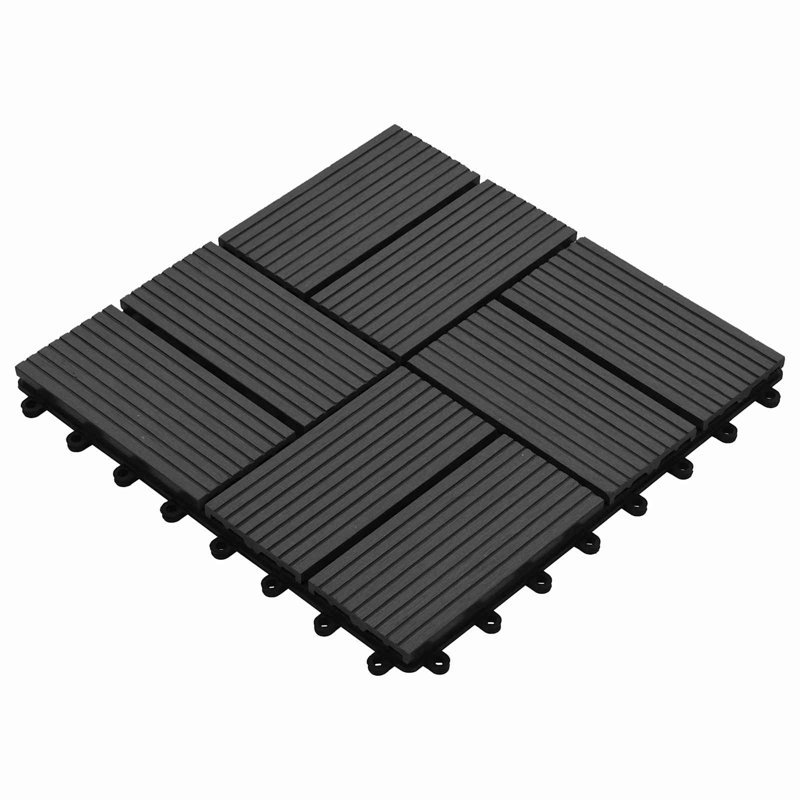 Interlocking Deck, Black