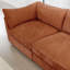 Canapé modulaire rembourré en chenille avec canapé en L 3 places-1648383252