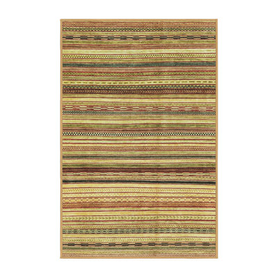 Tapis décoratif multicolore à motif abstrait