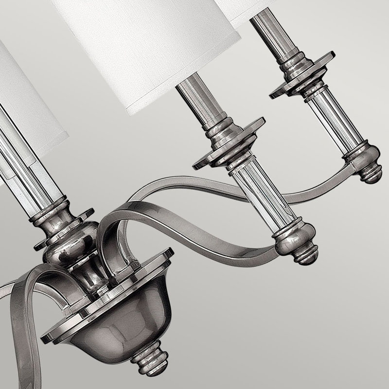 Reichman 5 - Light Shaded Chandelier