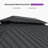 Purple Leaf 10' X 14' Hardtop Gazebo Outdoor Double Roof Gazebo White Aluminum Frame Pavilion With Curtain And Netting For Patio, Garden And Backyard, Grey-118689212