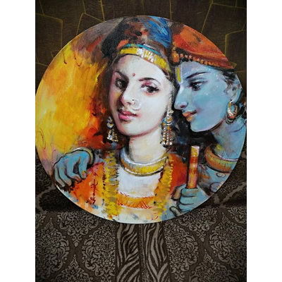 The Universal Couple Painting | Acrylic On Canvas | Wall Décor Painting