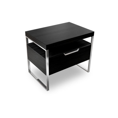 Sapan 26'' W Metal Nightstand