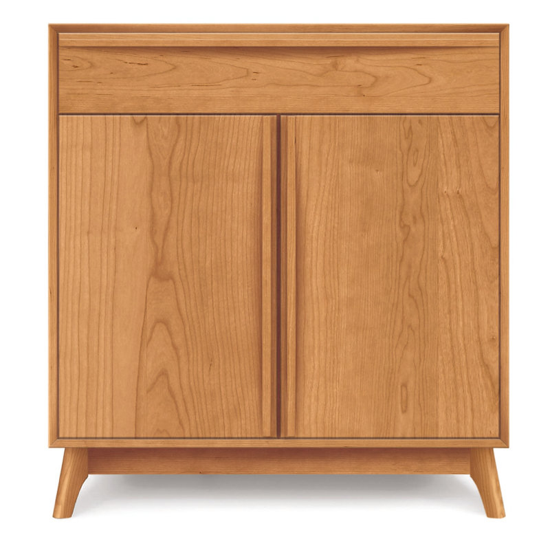 Catalina 33.5'' W Solid Wood Server, Natural Cherry