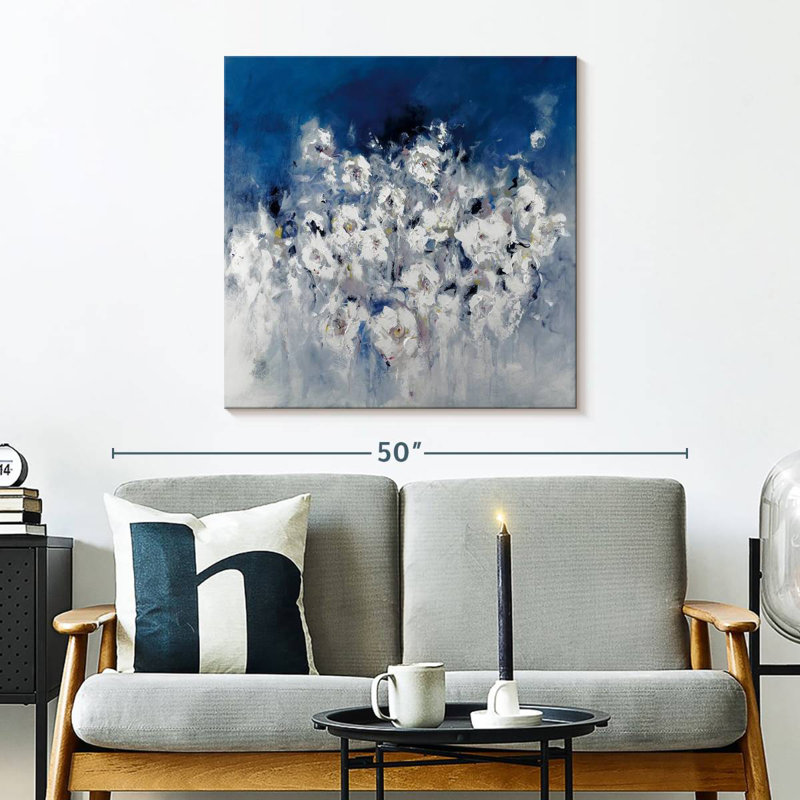 Bloom Abstract, 30" H x 30" W