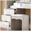 Tabouret de salle de bain 4 tiroirs