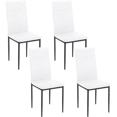 Eisine 47cm H Upholstered Metal Side Chair