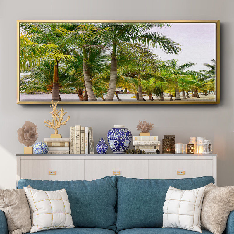 Summer Day- Framed Canvas, 20" H x 50" W
