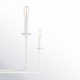 Alysa 6 Light Metal Dimmable Chandelier