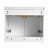 Bakary 18.50'' Double Bathroom Vanity with Manufactured Wood Top-1368119673