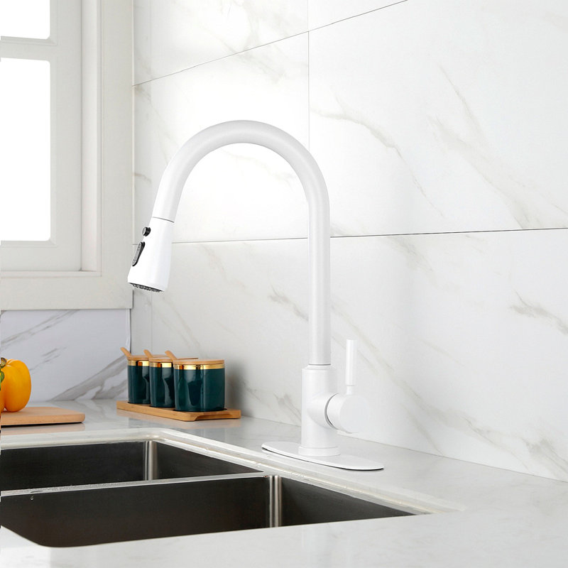 Robinet de cuisine avec douchette extractible