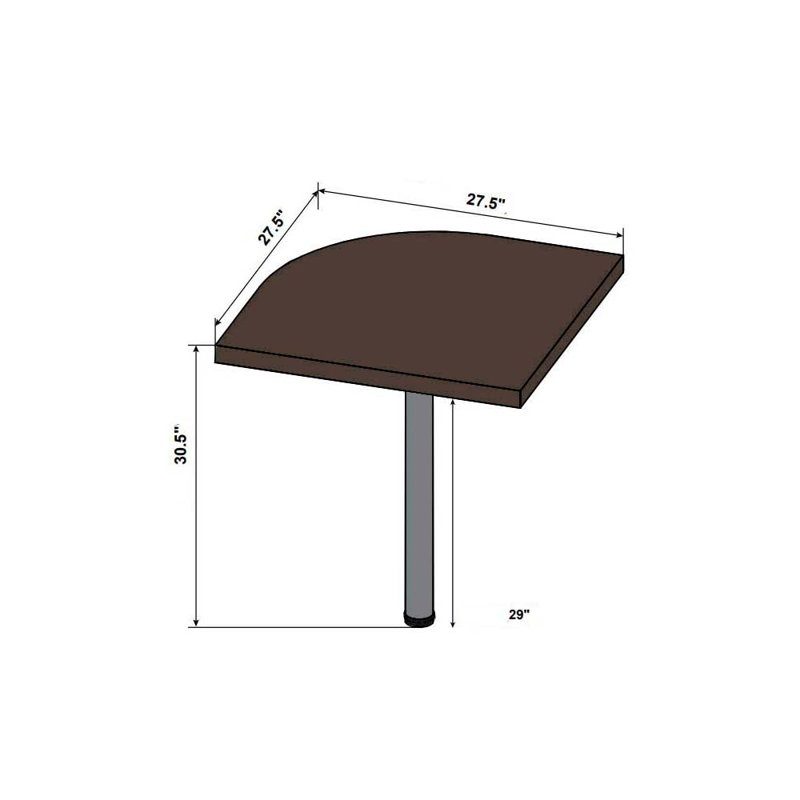 Wapping 4 L-Shaped Computer Desk Office Set