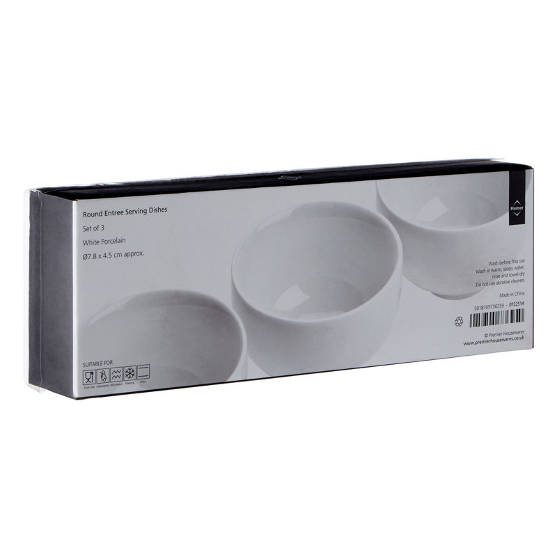 Symple Stuff Knoxville Porcelain Divided Serving Dish