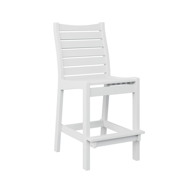 Chaise d'extérieur Bristol, 26.5", Blanc