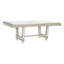 Glamour Style Trestle Table de salle à manger