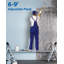 Planche de travail en aluminium de 6 à 9 pi, planche télescopique, capacité de 440 lb, planche d'extension en aluminium, planche d'échafaudage en aluminium avec échelle échafaudage antidérapant-30874472-30874477