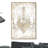 Fashion And Glam " Fashion And Glam White And Gold Chandelier " by Oliver Gal-50589848-50589854