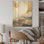 Farmstead Elegance Countryside - Art mural en bois de ferme sur bois de pin naturel
