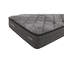 Très grand matelas de 12 po avec base en mousse, poche, couches à mémoire de forme, mousse grise, housse de 380 g / m², couleur compressée et principale, comprimé doux, enroulé