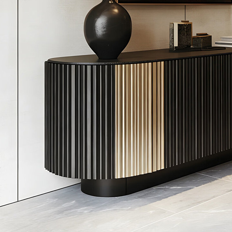 American modern minimalist light luxury sideboard