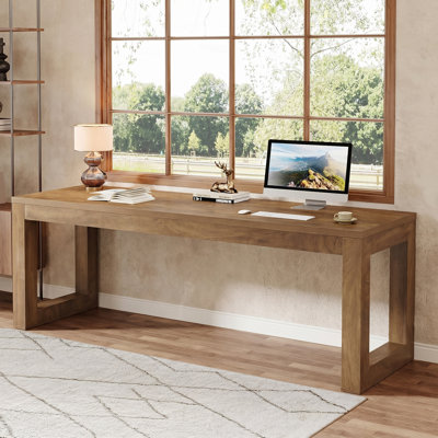 Double Home Office Desks, 78.7'' Two Person Computer Writing Table
