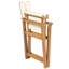 Chaise de camping pliable en bois massif-1197595445
