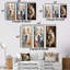 Chien Akita Affection - ensemble de 4 reproductions d'art mural-1031226532-1031226533