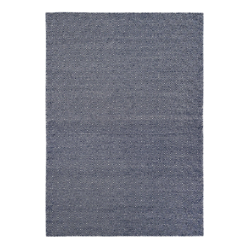 Traetyn Flatweave Wool Indoor Rug, Rectangle 6'1" x 9'