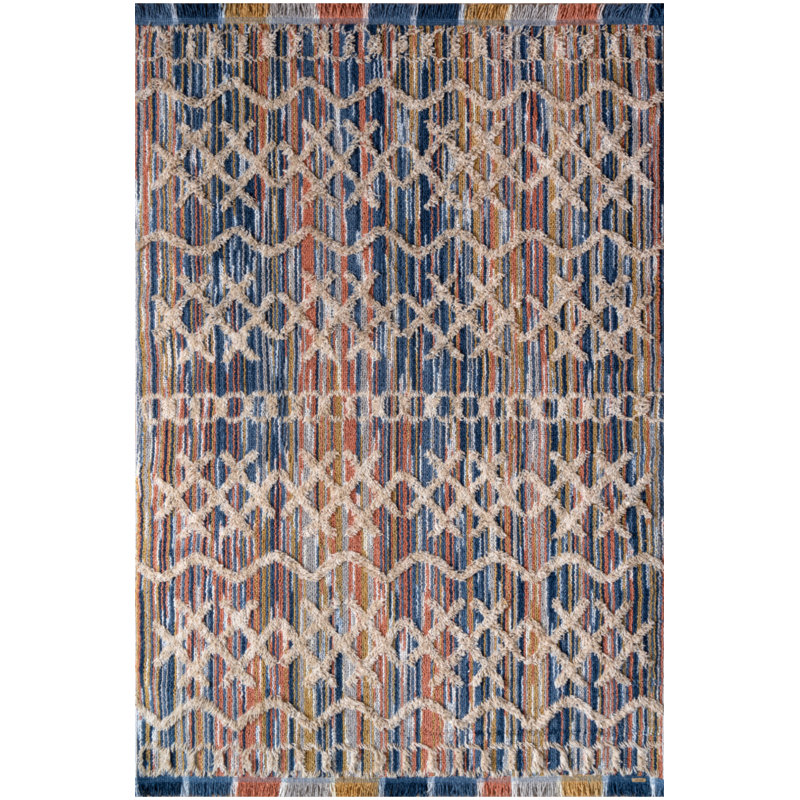 Tapis en coton Jurjen, Rectangle 5 pi 3 po x 9 pi