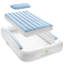 Lit de voyage gonflable bleu-58873590