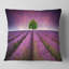 Coussin décoratif floral blanc coucher de soleil avec un oreiller simple tree-30721611-30721615