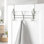 6-Hook Over-the-Door Hook Rack