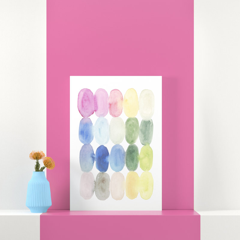 Colour Melt II by Victoria Borges - Painting Print, 76cm H x 51cm W, Wrapped Canvas