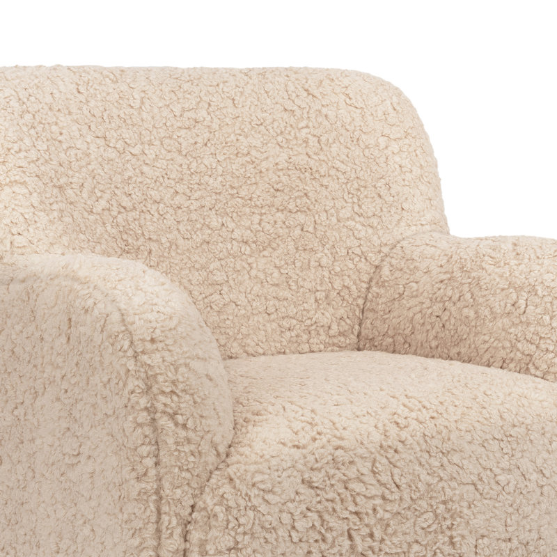 Swoops Kids Chair, Chai Shearling
