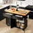 Solid Wood Kitchen Island-1750859320