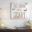 «Eat, Drink and Be Scary» par 5by5collective - Estampe numérique sur toile tendue avec châssis-19667618-73793808-73793807