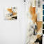 Ethanael - Twilight Dream - Collages abstraits noirs - rideau en velours moderne - obscurcissant - 1 panneau-2061364975