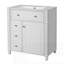 Meuble-lavabo de salle de bain avec lavabo en céramique-442956042