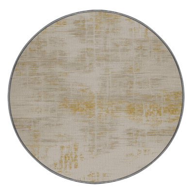 Machine Washable Abstract Gray Area Rug